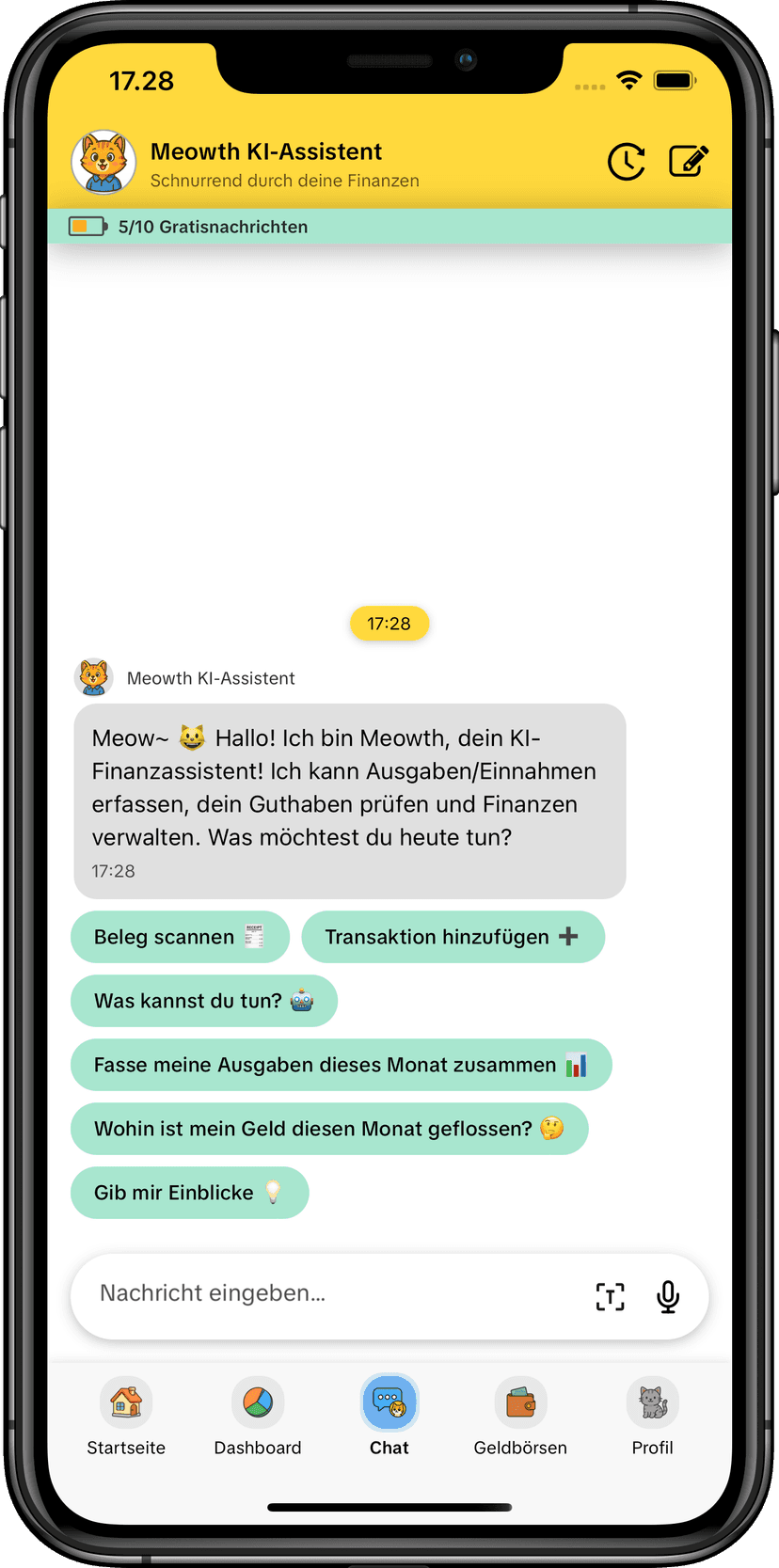 MoneyKu KI-Assistent